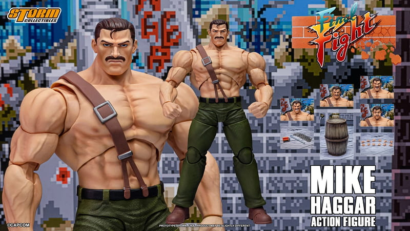 (預購)26年12月 STORM ARENA 快打旋風 麥可 哈格市長 1/12 可動完成品