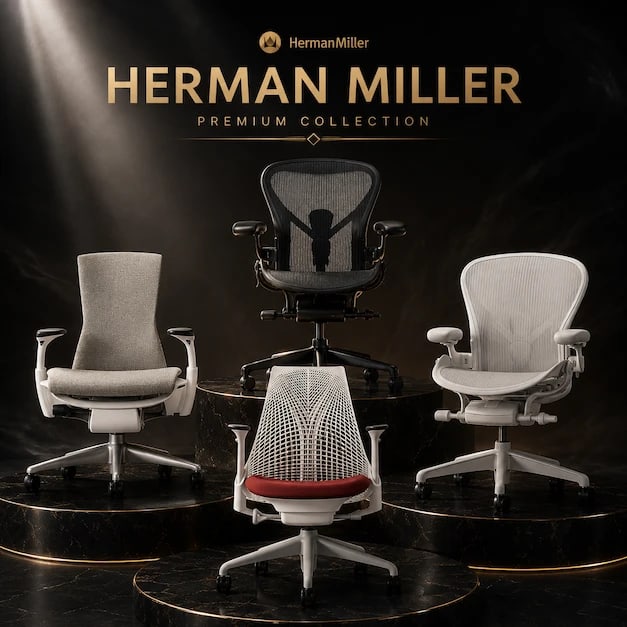 最舒適的人體工學椅-Herman Miller