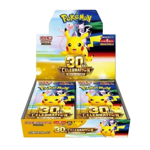 POKEMON 精靈寶可夢(日版) 30週年紀念 M6a 賞