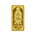 Jove gold 漾金飾 財神招財黃金條塊 金重約0.75g