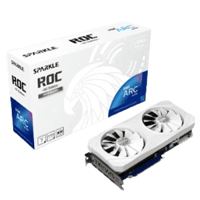 SPARKLE 撼與 Arc A770 ROC LUNA 16G GDDR6 顯示卡 白色
