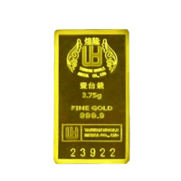 煌隆 黃金條塊 金重:約3.75g