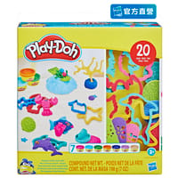 【PLAYDOH 培樂多】其他系列(創意小模具黏土遊戲組 UNDERWATER SET F7384)