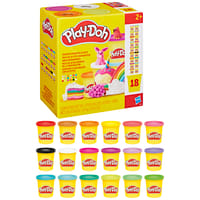 【PLAYDOH 培樂多】MOMO獨家黏土系列(創意無限18色黏土組)