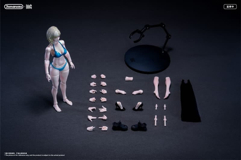 (預購)26年12月 Romankey UMS004C 超可動女素體 米婭 塗裝限定版 1/12 可動