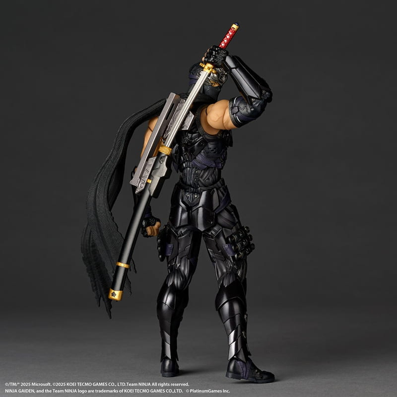 (預購)27年3月 海洋堂 輪轉科技 忍者龍劍傳 龍隼 NINJA GAIDEN4 ver. 可動完成品 一般版