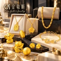 GJS 金敬順 金首飾