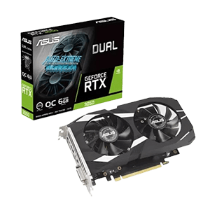 ASUS 華碩 Dual GeForce RTX 3050 OC 6GB 顯示卡