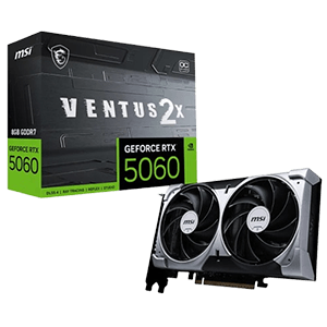 MSI 微星 VENTUS GeForce RTX 5060 8GB 2X OC 顯示卡
