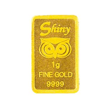 Jove gold 漾金飾 幸運守護神黃金條塊 金重約:1g