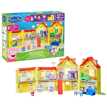 【Peppa Pig 粉紅豬】學前玩具系列(佩佩家大房屋遊戲組)