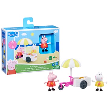 【Peppa Pig 粉紅豬】學前玩具系列(佩佩豬的冰淇淋車遊戲組)