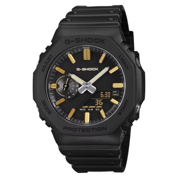 A賞-【CASIO 卡西歐】G-SHOCK LUXE BLACK 系列 金屬閃爍 極簡黑色 GA-2100LXB-1A9_45.4mm