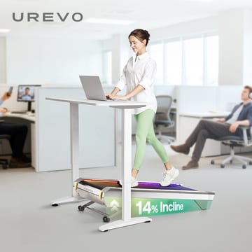 UREVO URTM051 CyberPad for Office智能緩坡機(平板跑步機/健走機/慢走機/超慢跑/走步機/走路機/爬坡)