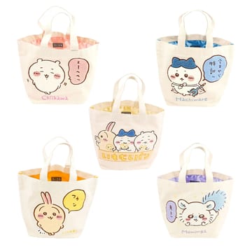 A賞-【吉伊卡哇】刺繡托特包(全五款)選一