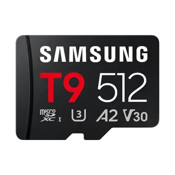 A賞-Samsung 三星T9 microSDXC UHS-I U3 A2 V30 512GB