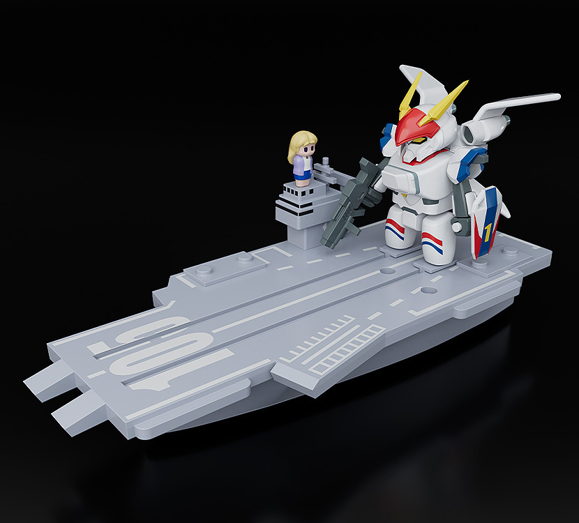 A賞-(預購)26年12月 Good Smile 代理版 BRICKROID 機甲戰記龍騎兵 龍騎兵1（片頭曲Ver.）＆航空母艦套組