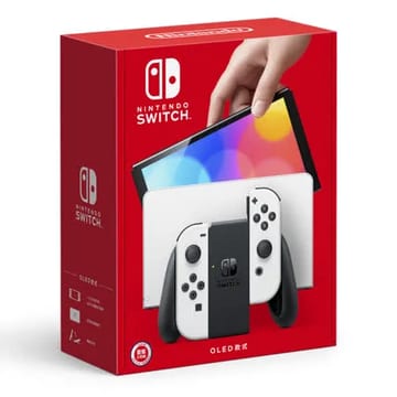 Nintendo Switch OLED款式主機 白色