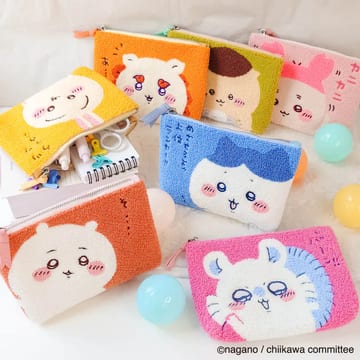 A賞-【吉伊卡哇】 刺繡三層收納包 (共七款)選一