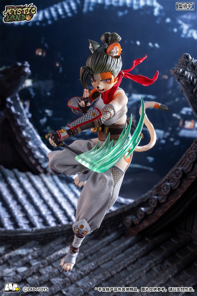 A賞-(預購)26年8月 LADoTOYS 魔法大陸 ERA-006 三花貓娘 托尼婭 忍者樣式 1/12 可動