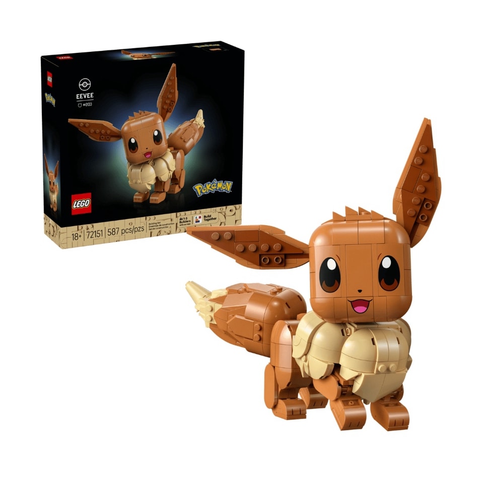 C賞-LEGO 樂高磚星球〡 72151 寶可夢系列 伊布 Eevee